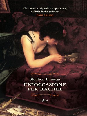 cover image of Un'occasione per Rachel